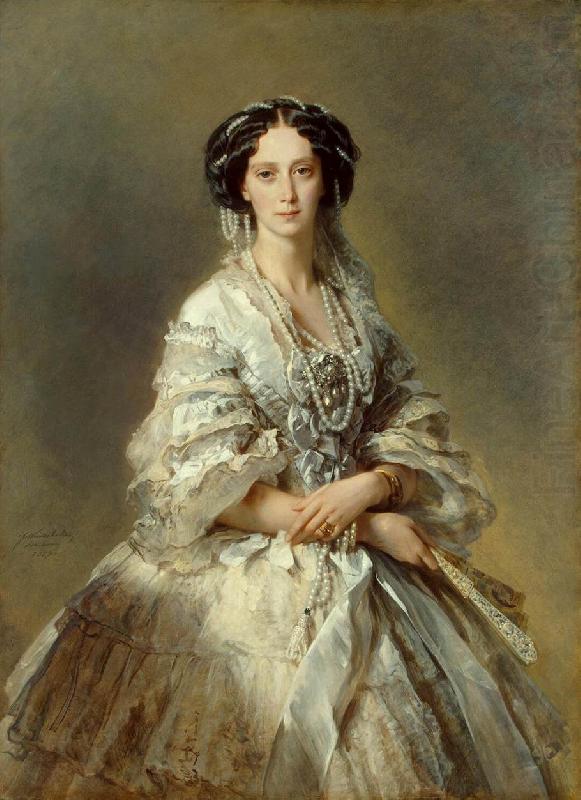 Franz Xaver Winterhalter Portrait of Empress Maria Alexandrovna china oil painting image
